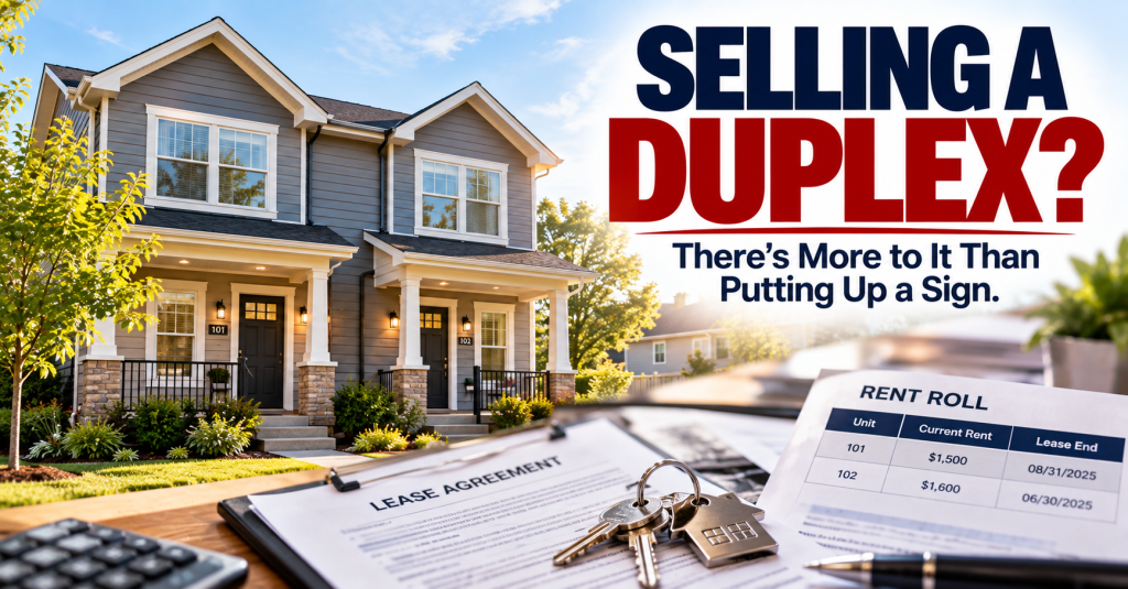 Selling a Duplex or Small Multi-Family Property? What Sellers Should Know